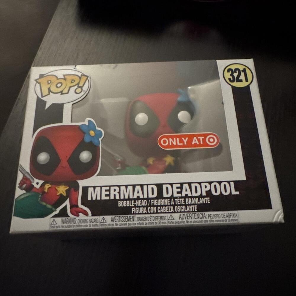 Funko Pop Deadpool Mermaid Bobble Head